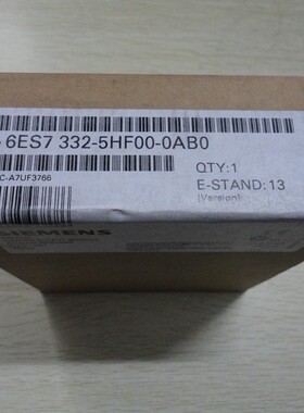 6ES73325HF000AB0西门子原装SM332模拟量模块6ES7 332-5HF00-0AB0