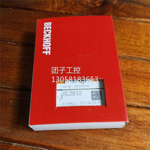 ￥全新原装 BECKHOFF 倍福 KL2612 询价