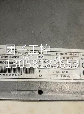 ￥原装拆机ACS400变频器7.5KW 380V ACS401000932 正品保质 询价
