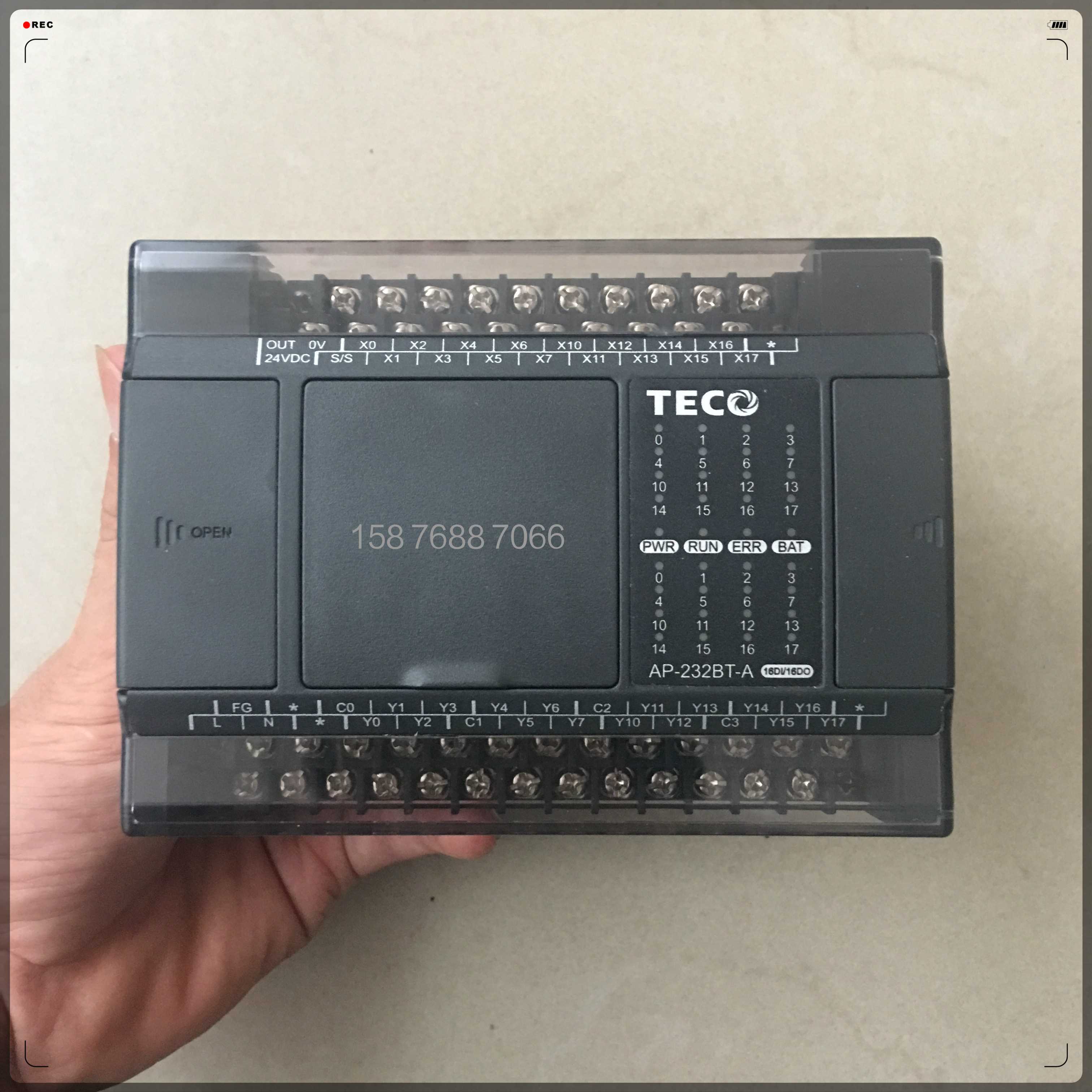 ￥东元台安AP-120BR-A 可编程控制器PLC询价