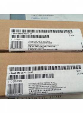 6AV6644-0AB01-2AX0 OABO1-2AXO西门子现货15寸触摸屏显示屏询价