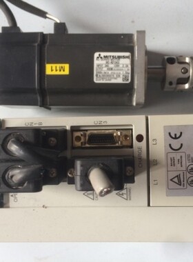 三菱伺服电机驱动器 HC-KFS43+MR-J2S-40A 一套 包好 询价