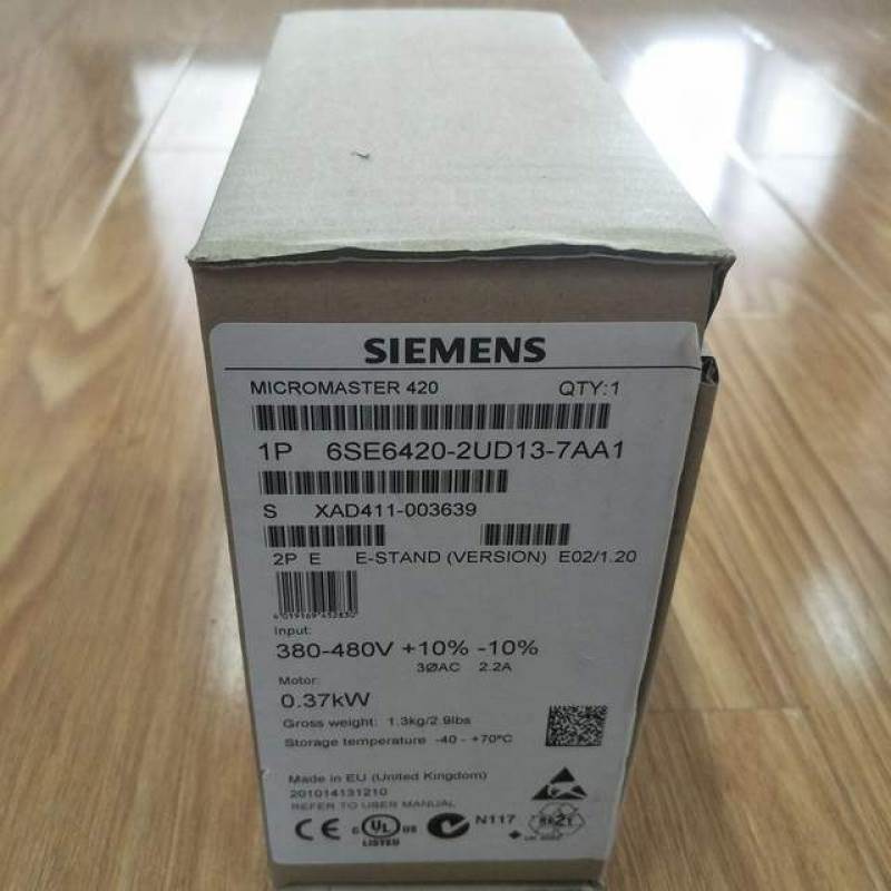 全新6SL3224-0BE33-7UA0西门子G120变频器功率模块PM240380V询价