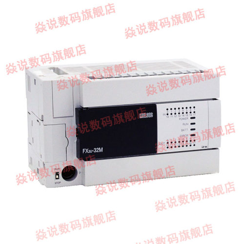 全新PLC原装FX3U-16/32/48/64/80/128MR/MT/ES-A现货可编程控制器