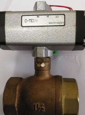 全新无包KITZ 球阀 C-2 1.5英寸 配黑田精工KURODA电磁阀PCS245询