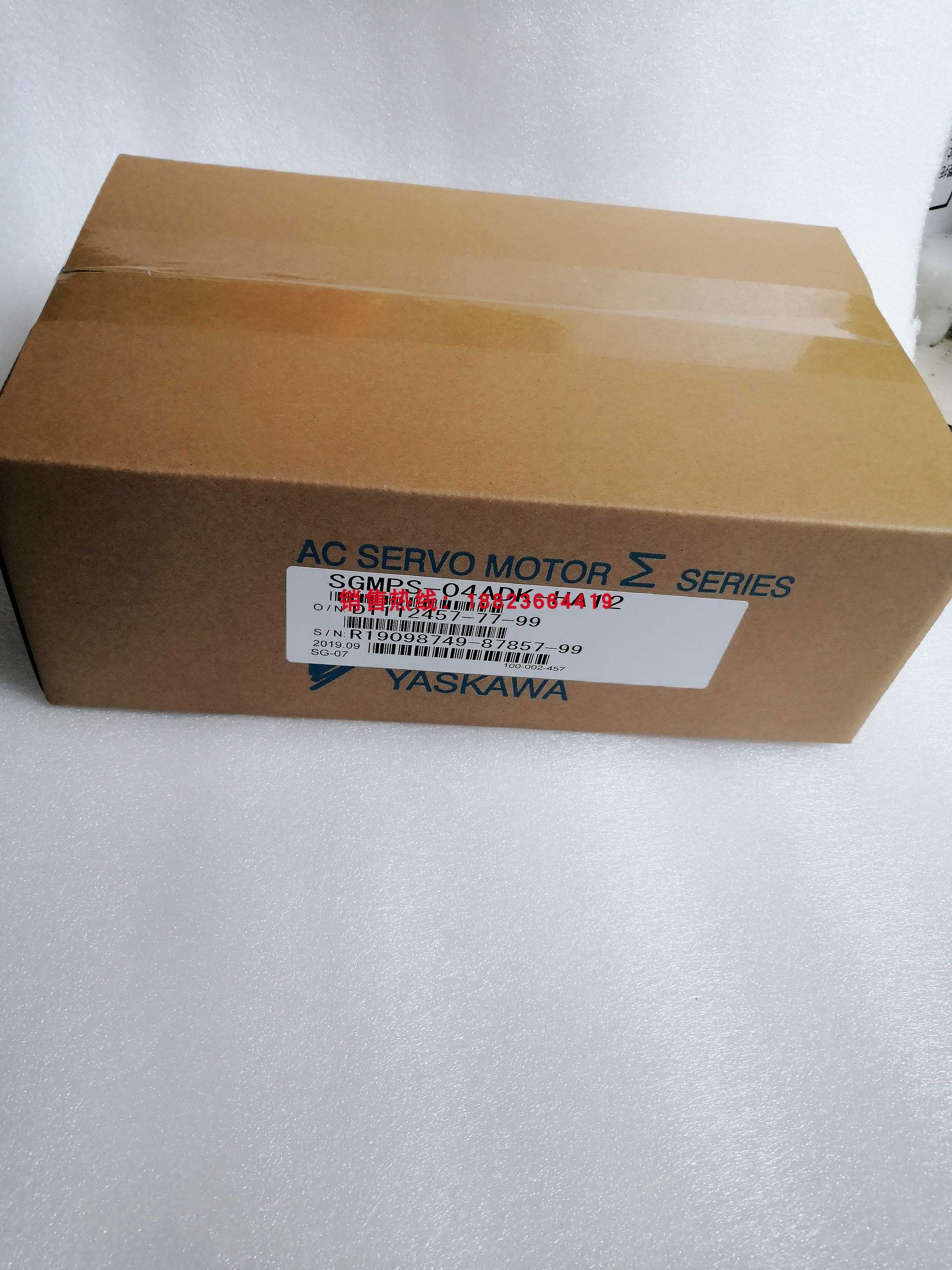 ￥SGMPS-04ADK-HA12全新原装安川伺服电机400W供应供应询价