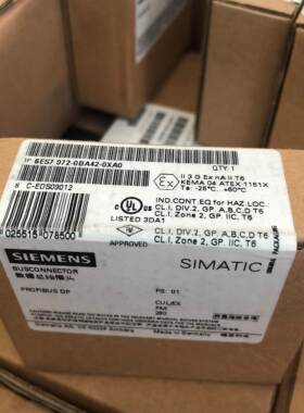 原装6ES7972-0BB61-0XA0 DP 总线连接器 35度 6ES7972-OBB61-OXAO