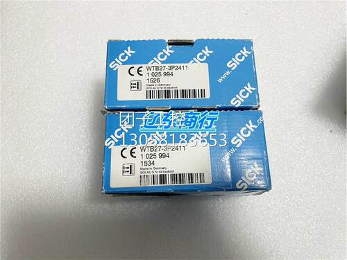 ！全新德国SICK西克传感器 WTB27-3P2411 现货 1025994询价