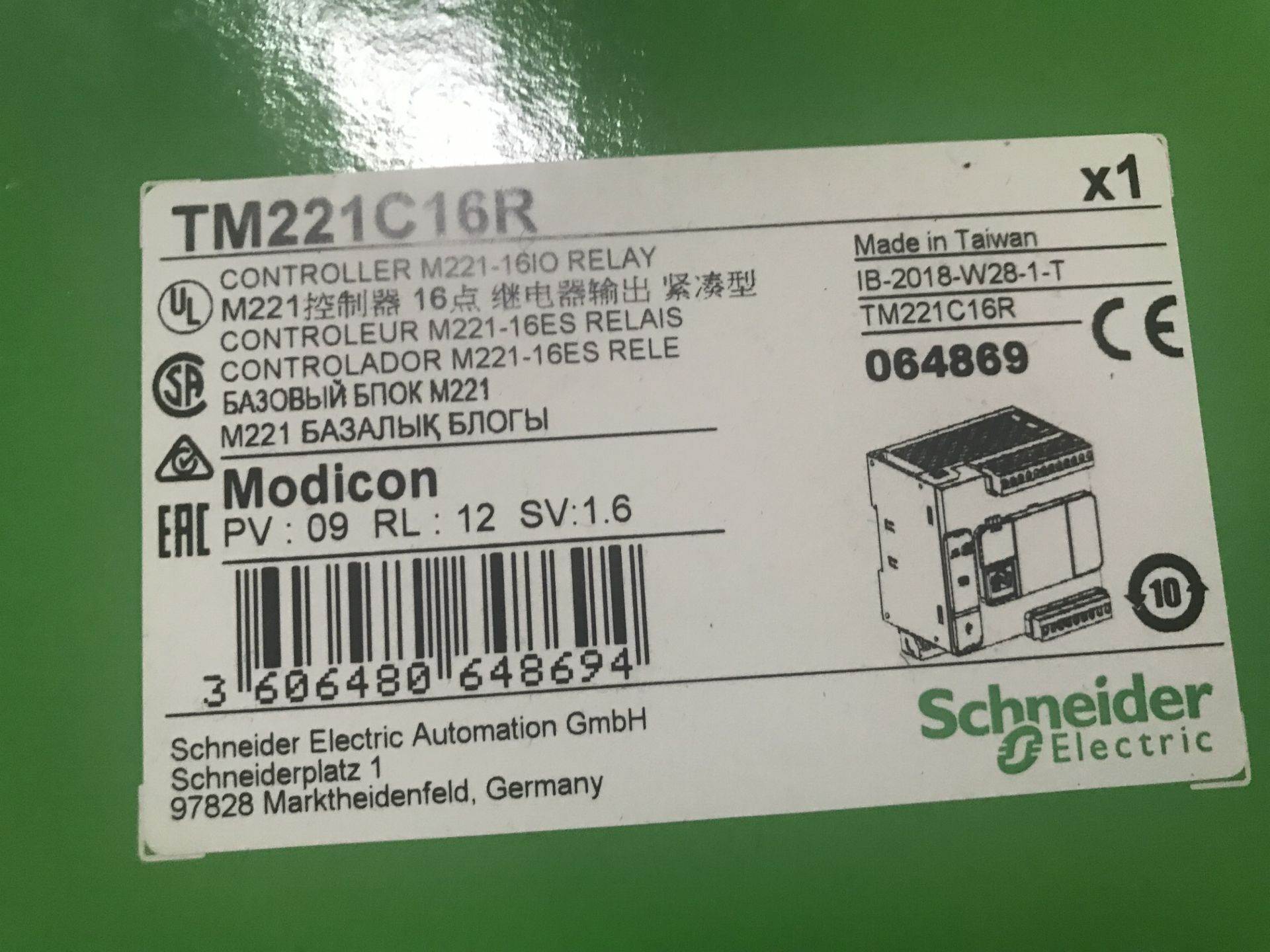 施耐德PLC模块TM221C16R/C16T/C16U/CE16R/CE16T/CE16U询价