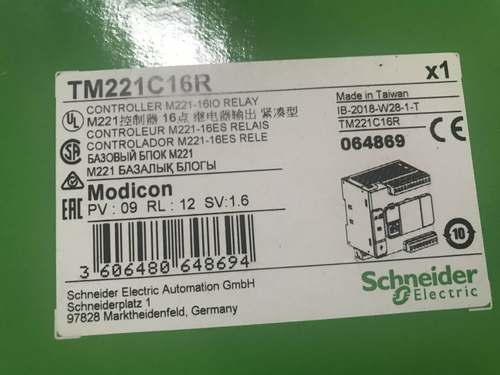施耐德PLC模块TM221C16R/C16T/C16U/CE16R/CE16T/CE16U询价