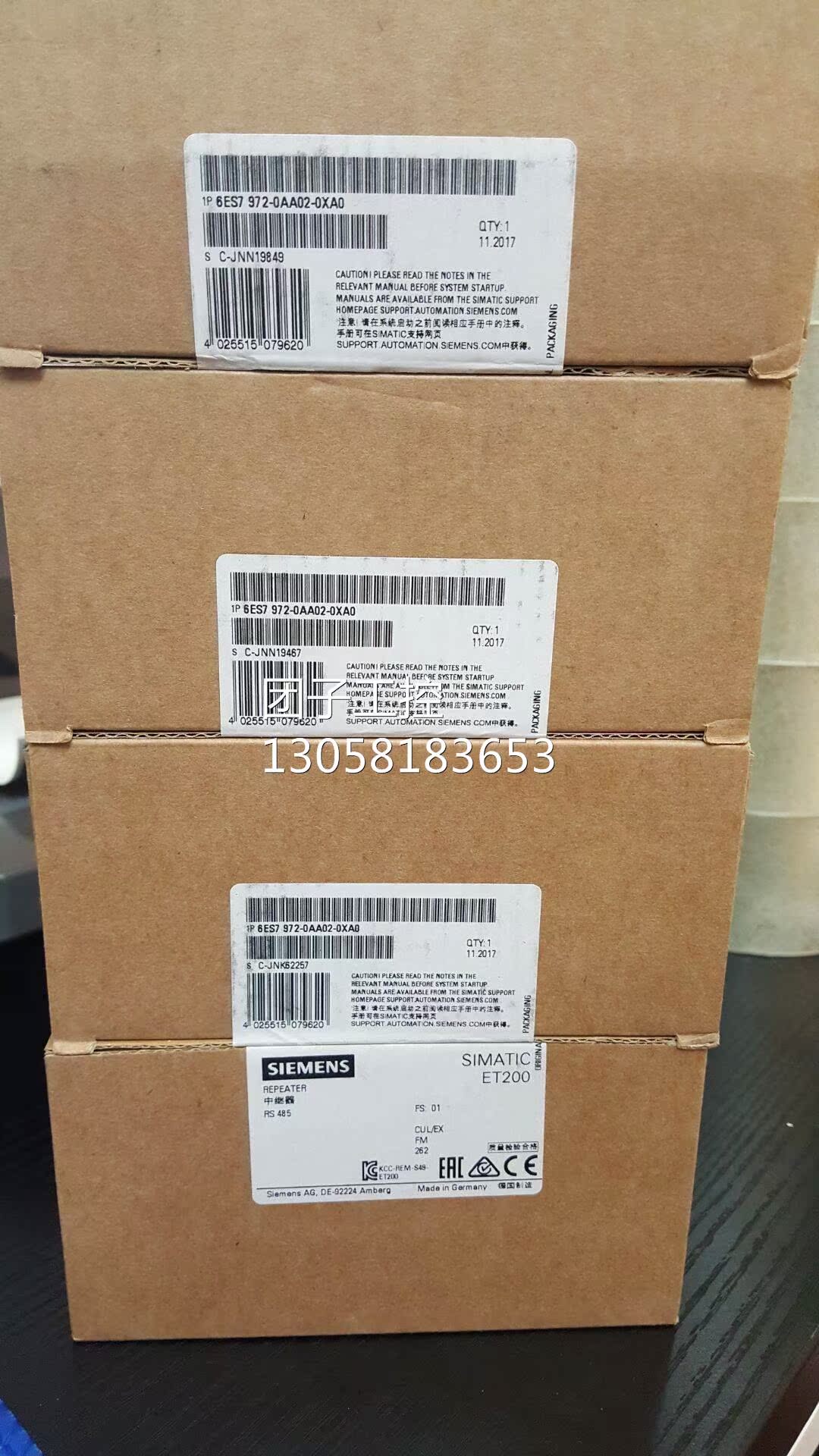 ！6ES7972-0AA02-0XA0 6ES7 972-0AA02-0XA0 中继器询价