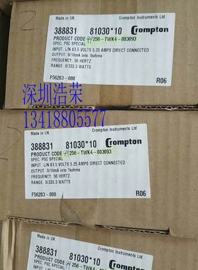 ！CODE-256-TWK4-003093rompton控制器 询价