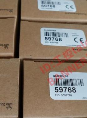 ！BANNER美国邦纳 SLO30VB6 槽型光电传感器全新原装正品现询价