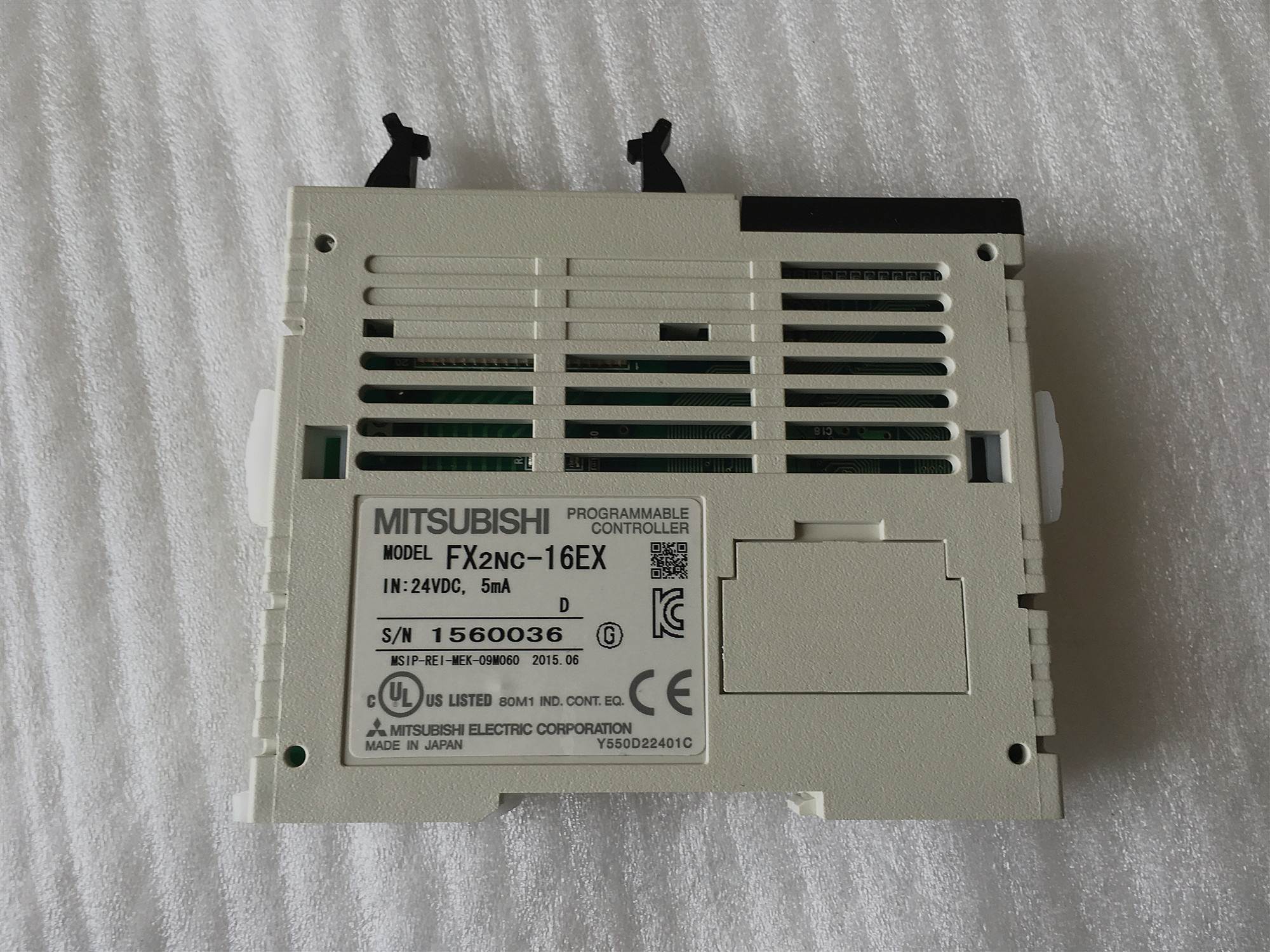 4钻 全新 正品 进口日本三菱模块 FX2NC-16EX 工程余货 无外包询