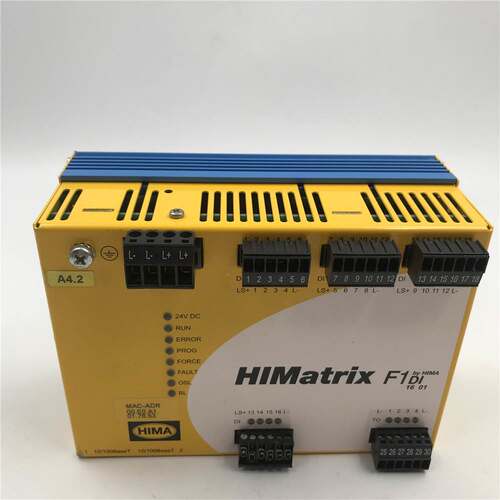 拆机HIMA黑马安全模块MAC-ADR HImatrix F1DI 1601 成色漂亮询价