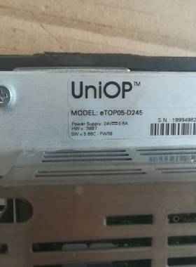 aSAM ELECTRONICS eTOP05-D245触摸屏UNIOP原装拆机询价
