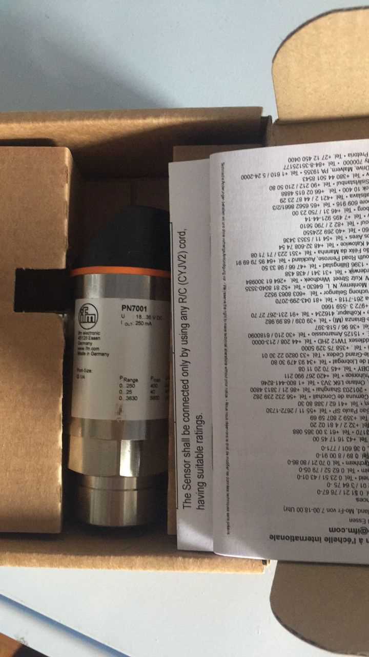 ￥IFM易福门原装进口PN7001只卖询价
