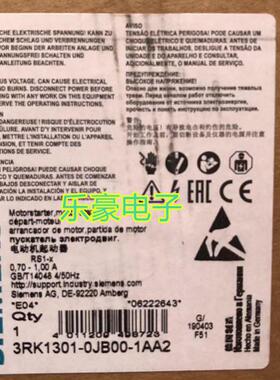 ￥西门子电动机启动器 3RK1301-0JB00-1AA2 商品询价