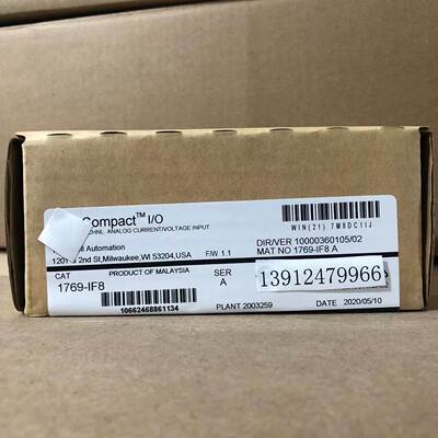 AB罗克韦尔 1769-IF8 1756-IF8 1769-IF16C 1734-IB8 1762-IF4询