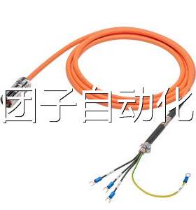 西门子V90电机动力电缆1.5~7kW 6FX3002-5CL12-1BA0／1BF0／1CA0