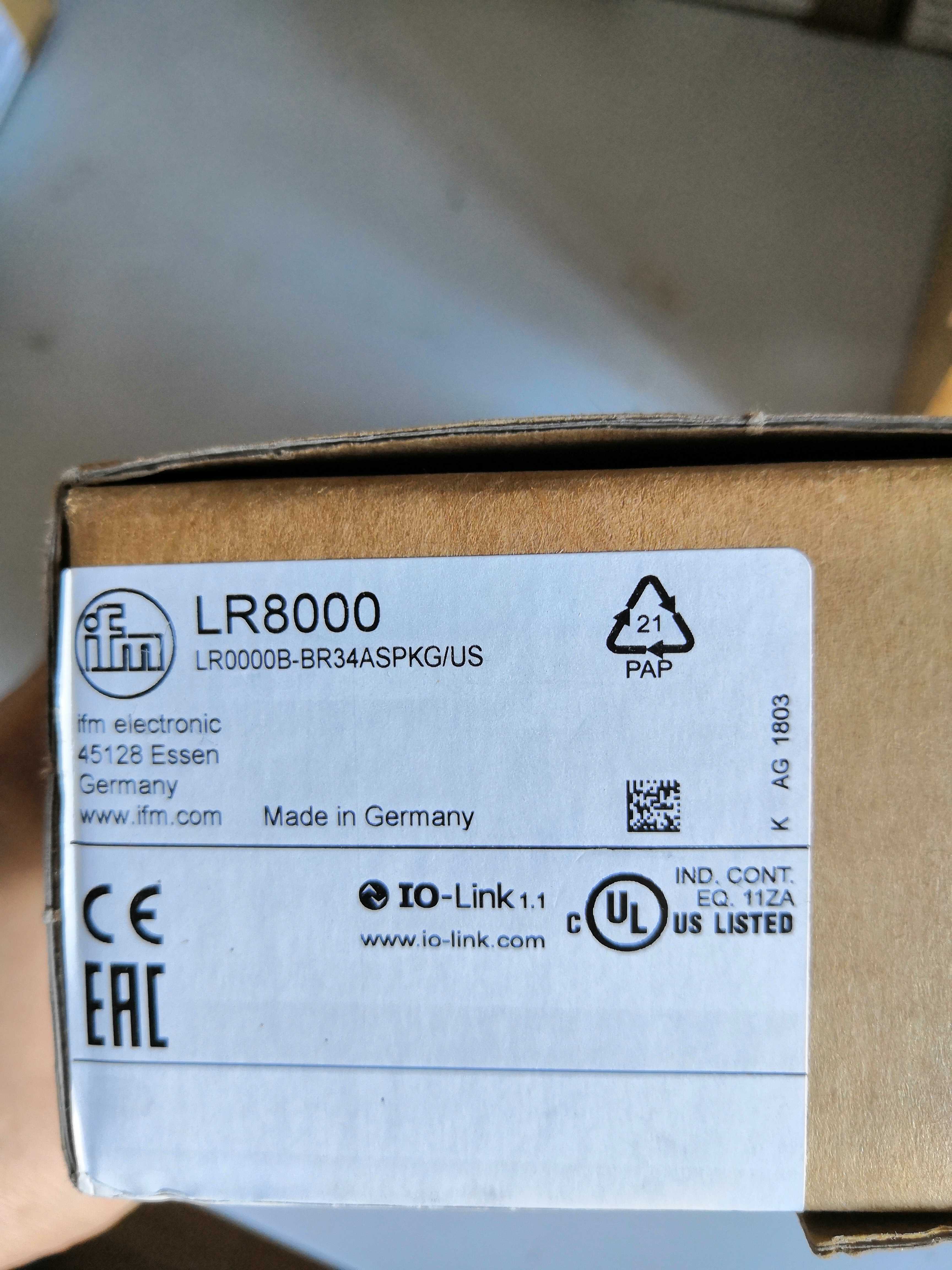 @IFM易福门液位传感器LR8000现货询价