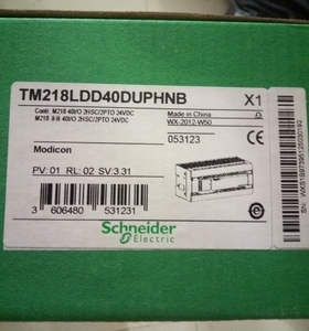 施耐德TM218LDD40DUPHNB可编程控制器正品现货PLC询价