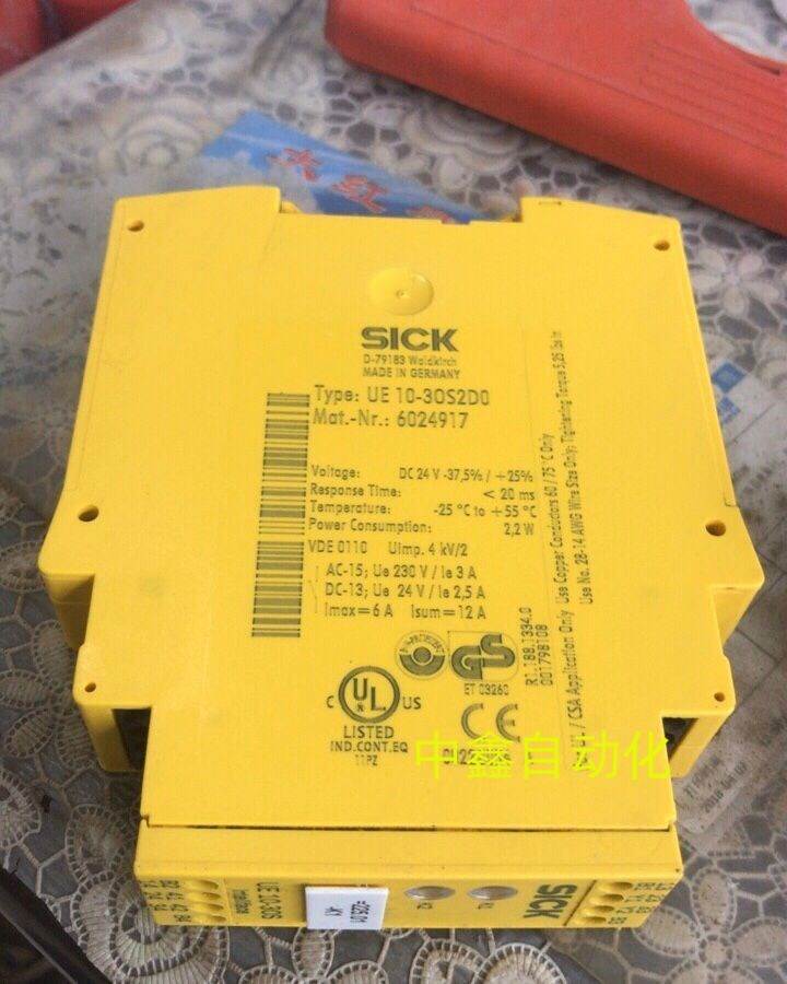 施克SICK 安全继电器 UE10-30S2D0 订货号 6024917询价