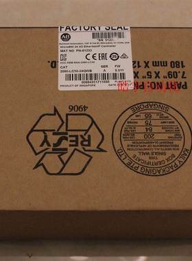 2080-LC50-24QWB Rockwell AB全新原装现货PLC模块2080LC5024QWB