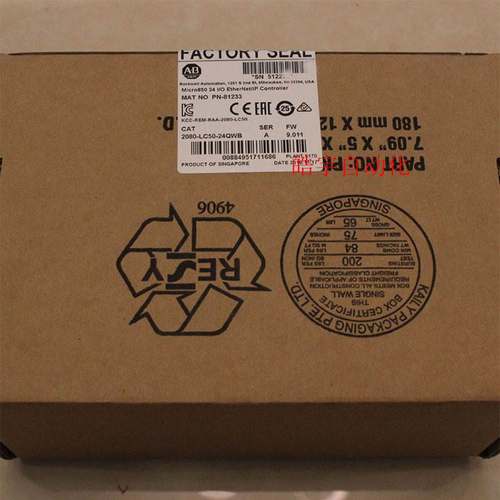 2080-LC50-24QWB Rockwell AB全新原装现货PLC模块2080LC5024QWB