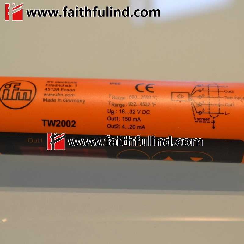 @IFM TW2002 易福门全新红外线温度传感器 TW-150KLBM30-KFDKG/US