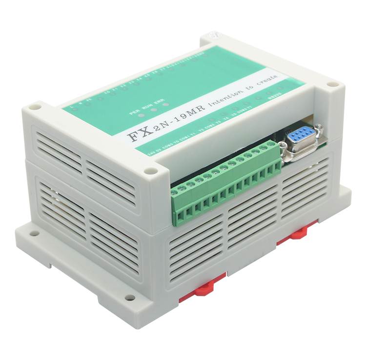 FX2N-19MR国产PLC 全兼容FX2N PLC工控板 PLC控制板 AC220V供电询