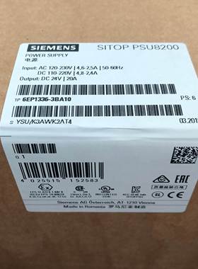 6EP1332-4BA00 西门子1500 输入AC 120/230 V 输出：DC 24 V/3 A
