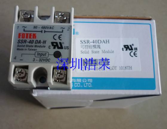 ！台湾阳明FOTEK全新原装SSR-10AA-H SSR-25AA-H SSR-40AA-H 询价