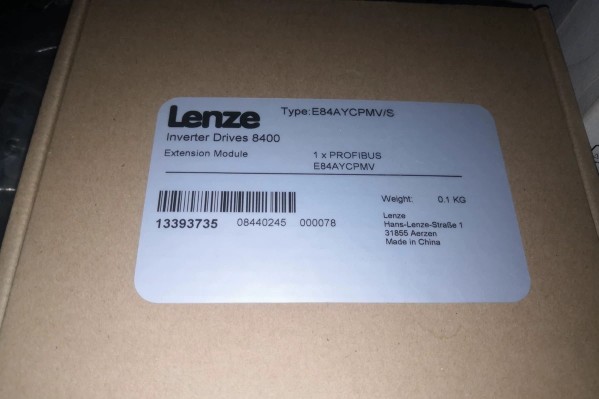 原装正品Lenze伦茨全新通讯模块E84AYCPMV/S询价