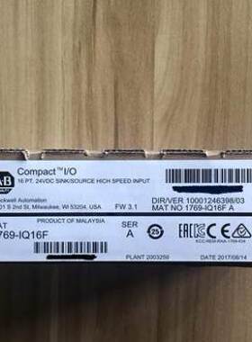 1769-SM2 1769-OF2 1769-IQ16F 1769-L30 1769-OA8 AB 全新原装询