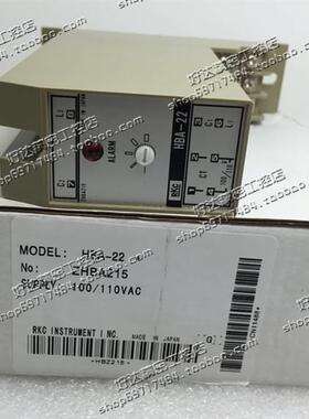 ！原装正品 日本理化RKC 加热器断线报警器 HBA-22 100/110询价