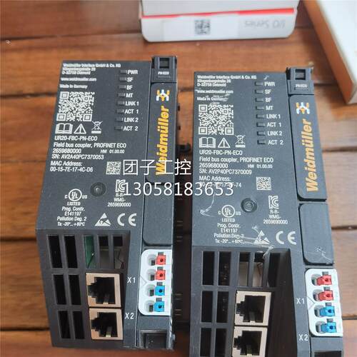 ￥原装魏德米勒 UR20-FBC-PN-ECO 2659680000 询价