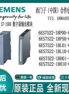 西门子PLC模拟量模块6ES7522-1BL/1BH/1BP/00/50/10/01-0AB0/0AA0