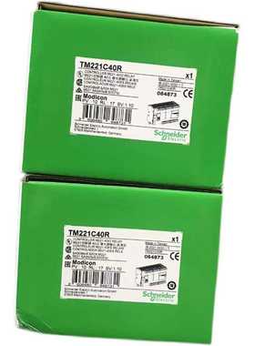 施耐德原装TM221C40R TM221C16R TM221C16T TM221C24R可编程控制
