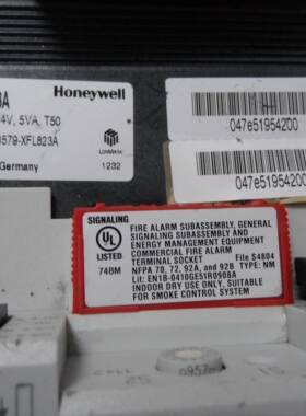 Honeywell 霍尼韦尔模拟量模块 XFL821A XFL822A XFL823A XFL824A