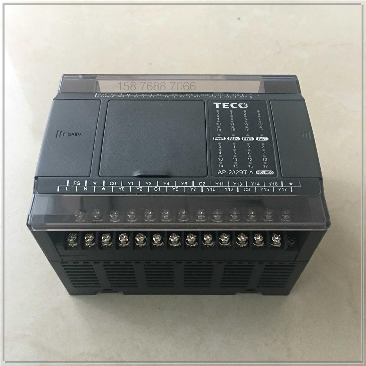 东元台安AP-2B24T-A全新现货12点输1入2点输出 晶体管PLC询价