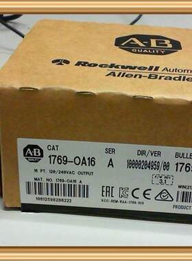1769-OA16 1769-IT6 1769-OA16 1769-OB16 1769-IR6 AB 全新原装