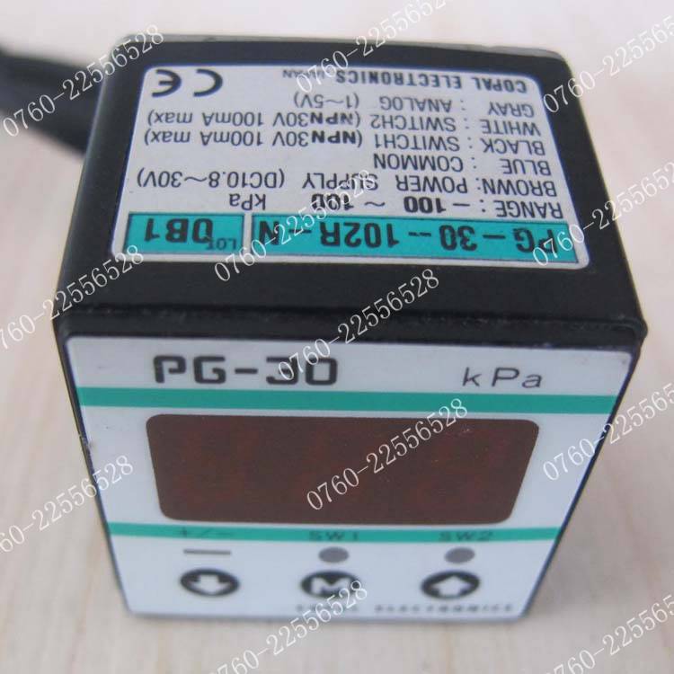 销售日本COPAL科宝PG-30-102R-N数显压力开关传感器询价