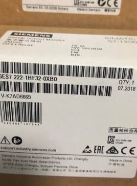 西门子6ES7232-4HD32-0XB0/SM1232模拟量输出模块4AO 14位分辩率