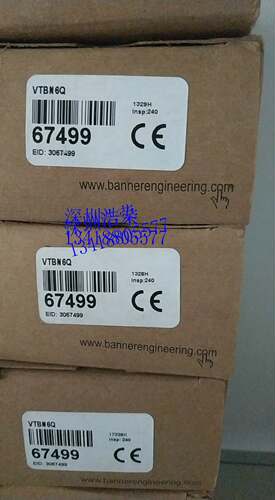 ！VTBN6Q 美国邦纳 色标 询价