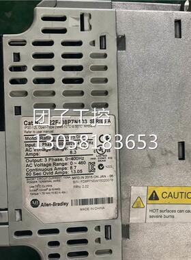 ￥原装拆机22F-D8P7N103 AB罗克韦尔变频器 380V 3.7KW89新 询价