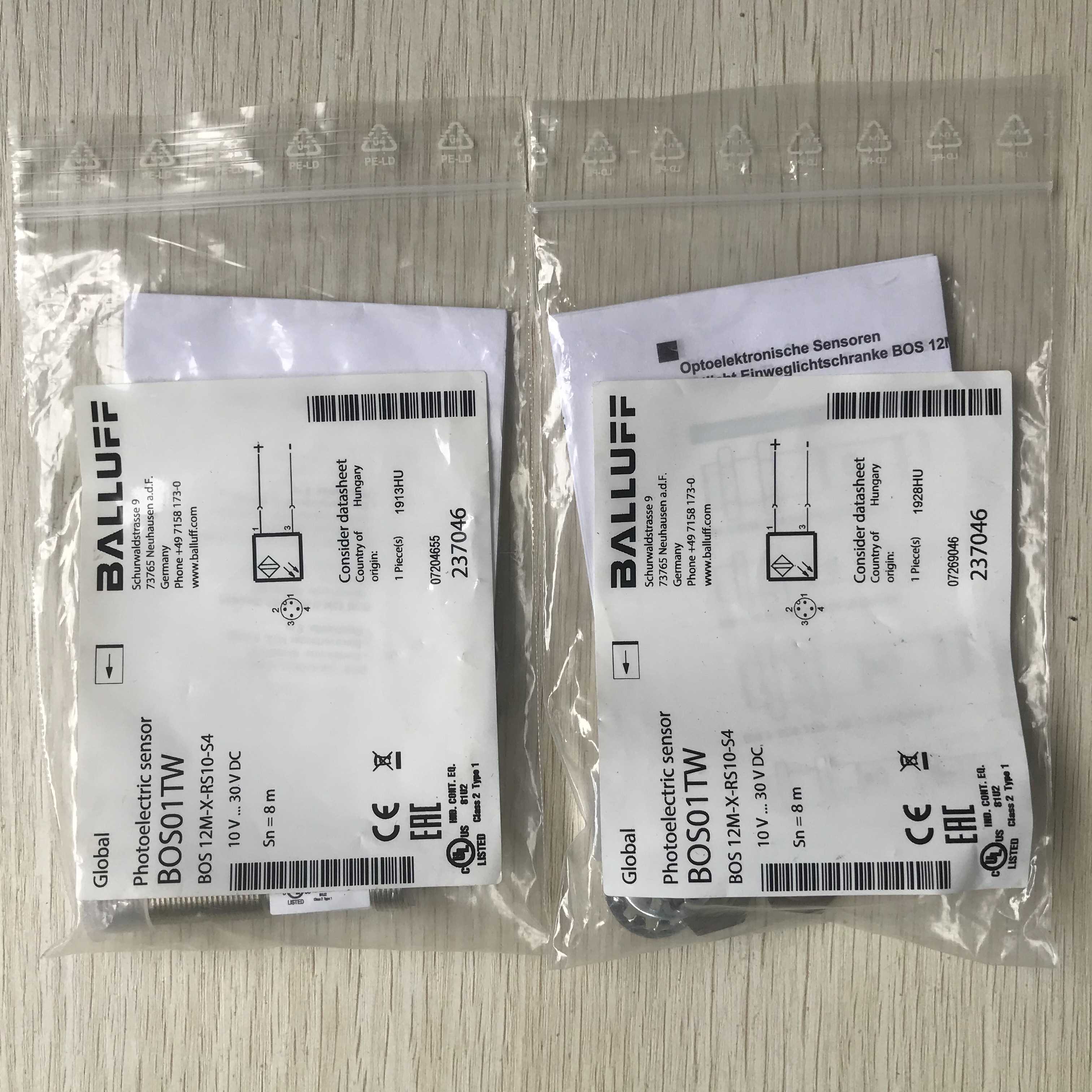 BOS 12M-X-RS10-S4 BOS01TW现货促销 全新原装 巴鲁夫 实物照片询