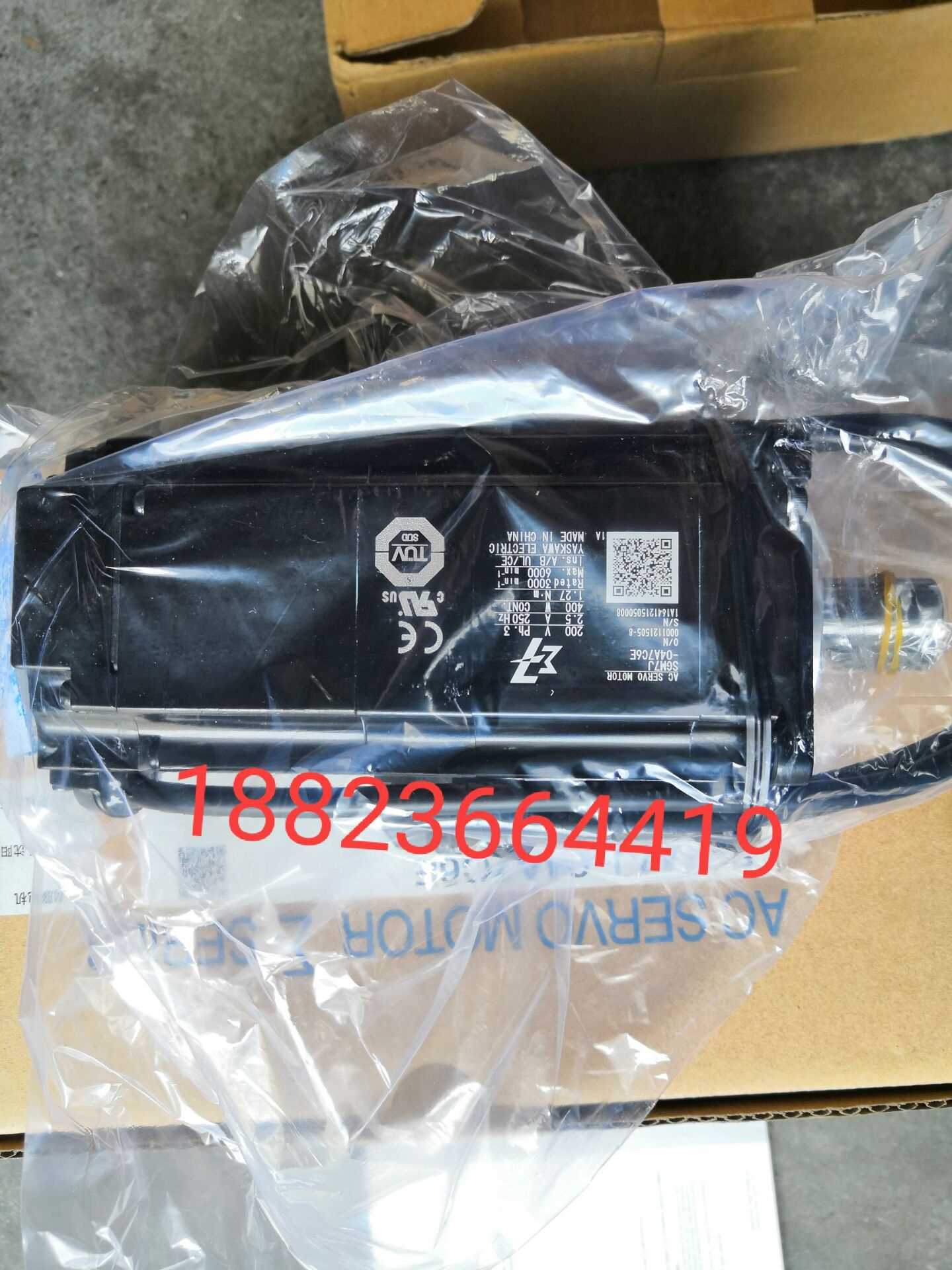 @SGM7J-04A7C6E 原装安川400W带刹车电机供应 询价