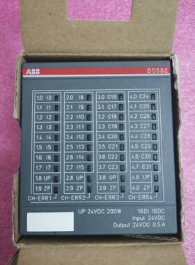 全新原装ABB AC500模块 DC532 1SAP240100R0001 包装旧 现货询价