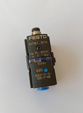 FESTO 费斯托 SDE5-V1-O-Q6E-P-M8 527461 压力传感器 现货询价